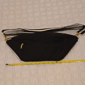 Black Quilted Women's Bag